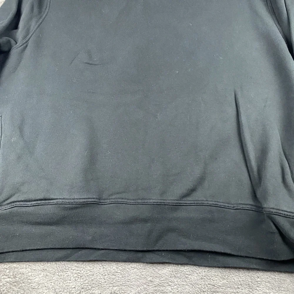 Banana Republic Pullover Sweatshirt Hoodie Mens XXL Black Long Sleeve‎